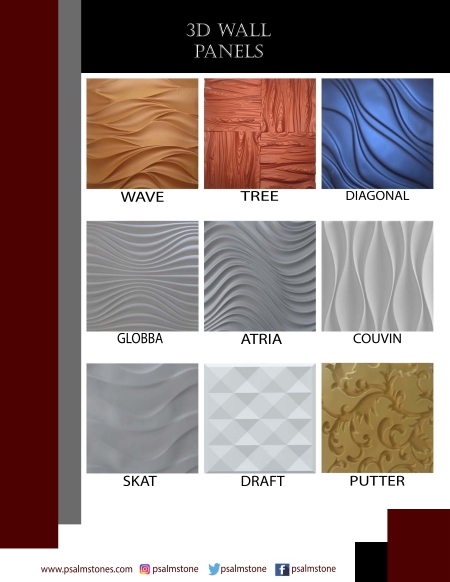 3d wall panels
